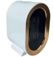 Desktop Ceramic Heater Fan Heater Indoor Heater XH-1201 1200W, Outdoor Electric Fan Heater PTC 2 Modes from 220V Network