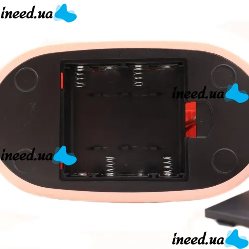 Настільне кругле Косметичне дзеркало Mirror Lamp YT-M513 з LED підсвічуванням і збільшенням для макіяжу, збільшувальне дзеркало на підставці Рожеве