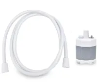 Tourist shower with pump for Gotel Q16H Outdoor Shower for 20 liters, Rechargeable camping shower from a 2200 mah battery with a pump for camping