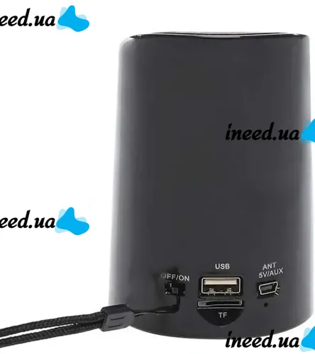 Бездротова Bluetooth колонка SPS WS-133, 800mAh з підтримкою TF карт вбудований програвач, акумуляторна блютуз колонка з mp3 плеєром і радіо