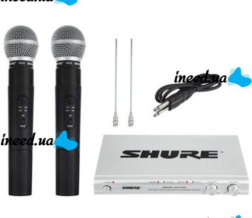 Бездротовий мікрофон Shure SH-500 радіомікрофон Радіомікрофон Радіобаза Shure