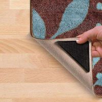 Набір тримачів для килимів 4 шт Ruggies Amazing Reusable Rug Grippers кутові Липучки-фіксатори для килимів