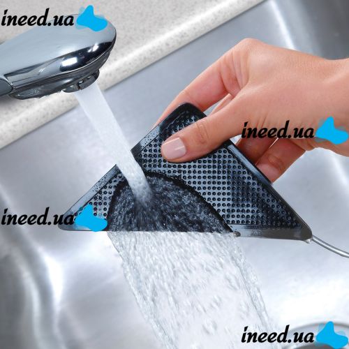 Набір тримачів для килимів 4 шт Ruggies Amazing Reusable Rug Grippers кутові Липучки-фіксатори для килимів
