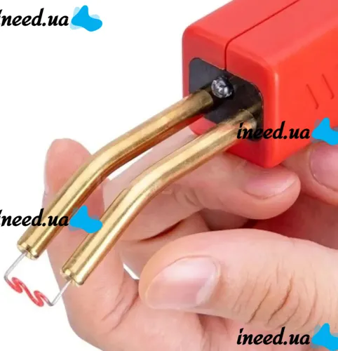 Електричний паяльник степлер Plastic Welding Gun H50 для пластику зі скобами різних видів, пістолет для пайки пластмаси і бамперів від мережі 220V
