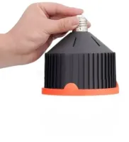 Bailong BL-566 rechargeable camping lamp LED lantern, E27 base lamp for emergency lighting JY-1010