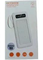 Portable Charger Power Bank Z-05 50000 mah with a set of 4 cables, External battery charging with Flashlight Type-C microUSB Lightning