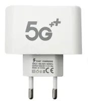 Мережевий зарядний пристрій Travel Charger Adapter 5g на 6 USB портів 3.1 а, зарядний адаптер блок живлення з функцією швидкої зарядки телефону Білий