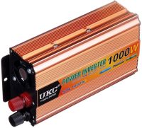 Автомобільний інвертор UKC 24V - 220V 1000W авто перетворювач напруги струму від прикурювача і акумулятора зарядний із захистом від перегріву 1000Вт