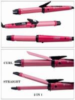 Curling iron 2 in 1 Domotec MS-4982 curling iron hair tongs