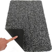 Супер впитывающий коврик Clean Step Mat придверный напольный ковер 70Х45 см в прихожую и ванную для впитывания грязи и влаги из микрофибры для обуви