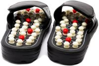 Масажерні ортопедичні шльопанці Foot Reflex з акупунктурним ефектом 36-45 розмір, масажні рефлекторні тапочки для стоп ніг Massage Slippers
