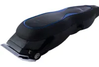 Професійна дротова машинка Mozer MZ-321 для стрижки волосся з регулюванням довжини лез і 4 насадками, Мережева машинка-тример Мозер від мережі