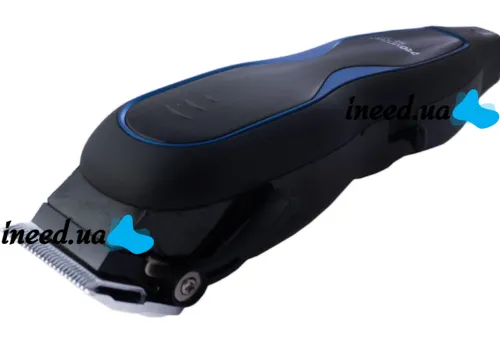 Професійна дротова машинка Mozer MZ-321 для стрижки волосся з регулюванням довжини лез і 4 насадками, Мережева машинка-тример Мозер від мережі