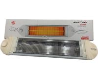 Awox Ecotec 2500W Infrared Electric Heater Quartz Floor Electric Heater, Wall Mounted UFO with Telescopic Leg for Home