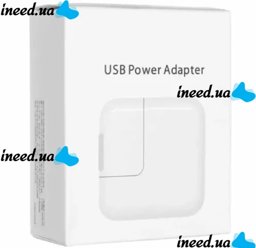Сетевое зарядное устройство Power Adapter Apple MacBook А5224 12W на 1 USB порт, Зарядный блок СЗУ адаптер питания 12Вт для зарядки телефона 97237 Белый