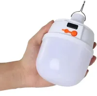 Аккумуляторная подвесная лампа Solar Lamp BL-2022 на солнечной батарее, Подвесной светодиодный фонарь на крючке для кемпинга на аккумуляторе JD-2022