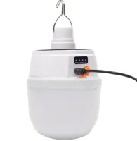 Аккумуляторная подвесная лампа Solar Lamp BL-2022 на солнечной батарее, Подвесной светодиодный фонарь на крючке для кемпинга на аккумуляторе JD-2022