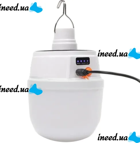 Аккумуляторная подвесная лампа Solar Lamp BL-2022 на солнечной батарее, Подвесной светодиодный фонарь на крючке для кемпинга на аккумуляторе JD-2022