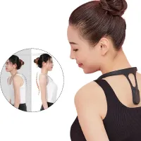 Розумний коректор постави Posture Device S910 з вібро нагадуванням USB Корсет від сутулості з датчиком неправильного положення спини з вібрацією