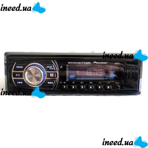 Car radio ISO Pioneer 2053 car radio with Bluetooth