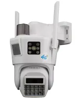 Outdoor Wi-Fi Surveillance Camera with 3 Lenses Smart Camera SD-39 with Motion Sensor, Rotatable Triple Wi-Fi Camera with Night Shooting