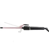 Gemei GM-2825 ceramic pro 9mm professional thin curling iron for small curls, Tourmaline-coated Afro, Gemmy Curling Iron