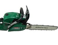 Gasoline chainsaw Krafftec KRA-5800 7 hp 45 cm bar for trimming trees and cutting firewood, Chainsaw Adeytos 18" inch 58cm3 Green