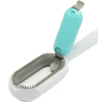 Універсальна щітка Pet Cleaning Hair LY-364 для сухого і вологого вичісування собак і котів, гребінець для грумінгу тварин з відсіком для води
