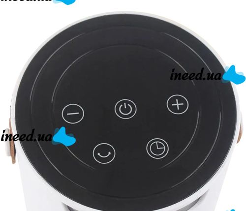 Электрический башенный обогреватель Quick & Easy Heat MAG-639 2200W, Портативный электрообогреватель для дома, Тепловентилятор 2200 Вт от сети Белый