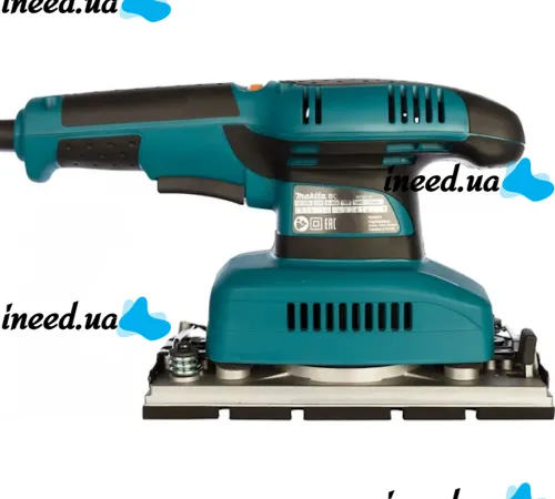 Вібраційна плоска шліфувальна машина Makita BO3710 300W 12000 об/хв для дерева шпаклівки вдома, мережева віброшліфувальна машина X-513 від мережі 220V