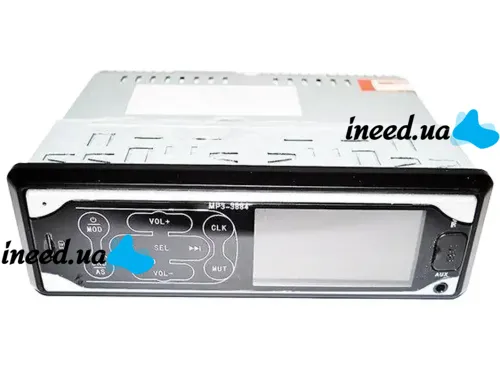 Car stereo ISO Pioneer MP3-3884 car stereo with touch buttons