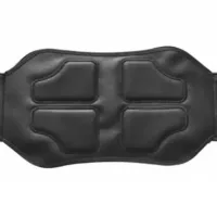Electric Abdominal Stimulator Belt Abdominal Toning Belt NY-82, Massager Myostimulator W24 for Abdominal Muscles with 6 Modes from USB Black