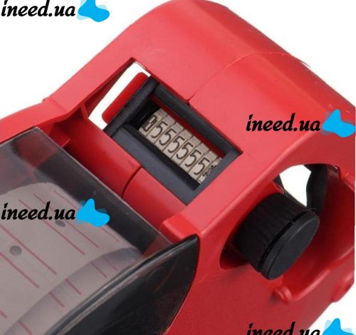 Single-line etiquette pistol EOS5500 for sticker price tags and labels, Hand gun for price marking, Marker 1 line of 8 digits