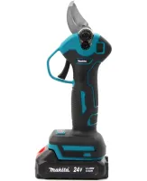 Набір електроінструментів Makita 24V 4в1 акумуляторний секатор DUP365, пила DUC155Z і газонокосарка UR100DZ, повітродувка DAS180Z з 2 акумуляторами