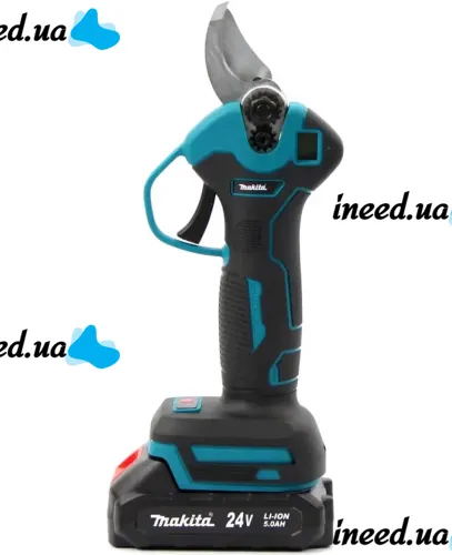 Набір електроінструментів Makita 24V 4в1 акумуляторний секатор DUP365, пила DUC155Z і газонокосарка UR100DZ, повітродувка DAS180Z з 2 акумуляторами