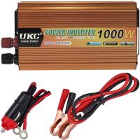 Автомобільний інвертор UKC 24V - 220V 1000W авто перетворювач напруги струму від прикурювача і акумулятора зарядний із захистом від перегріву 1000Вт