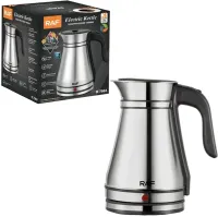 Electric kettle RAF R.7963 1.5L 1500W disc kettle in the form of a turbine, RAF tabletop electric kettle with operating indicator and auto unplugging.