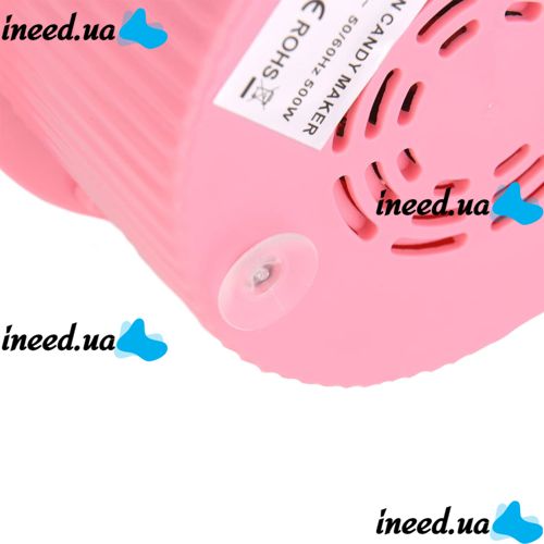 Mini Cotton Candy Maker Cotton Candy Maker LY-102 Pink, Cotton Candy Machine 500W for Home Pink
