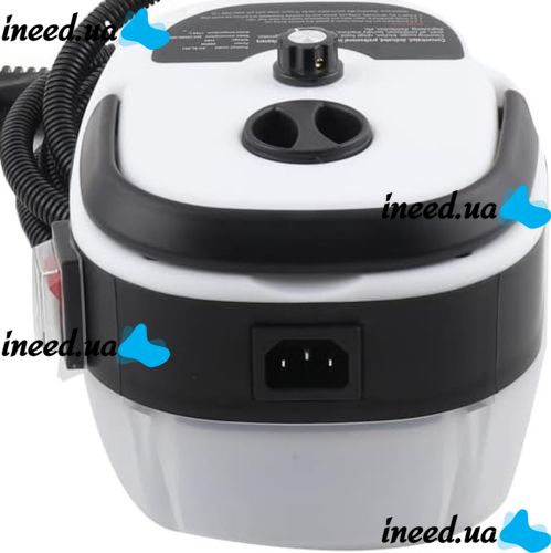 Ручной пароочиститель для уборки Steam Cleaner AH-SL-001 2500W с высоким давлением 3 насадки, Универсальный парогенератор 2500Вт от сети Белый
