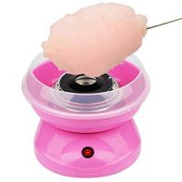 Мини аппарат для сладкой ваты Cotton Candy Maker GCM-520, Розовый, Машинка для сахарной ваты 500W, Сладкая вата для дома