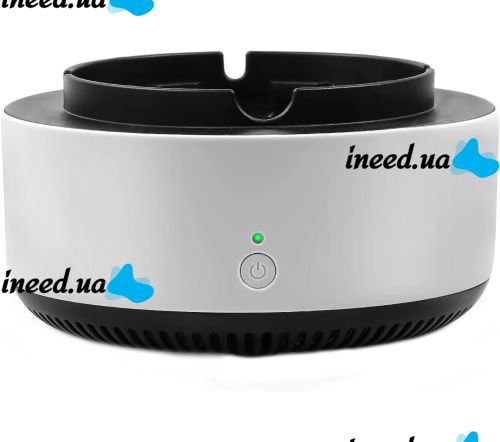 Kayfovo Smokeless Ashtray Aroma 469-7 2-in-1 Smart Smokeless Ashtray with Air Purification Function to Filter Secondhand Smoke from Cigarettes