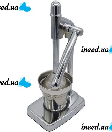Ручна настільна соковижималка прес Manual Juicer AND841 для соку цитрусових і гранатів, механічний прес з нержавіючої сталі для фруктів