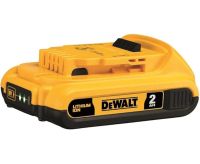 Аккумуляторный электролобзик DeWalt DCS331B 20V 2AH для фигурной резки дерева и металла с 2 аккумуляторами, Беспроводная лобзиковая пила Деволт