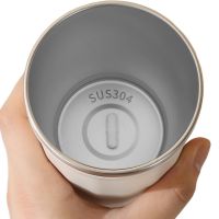 Автоматична чашка мішалка з кришкою Self Stirring Coffee Cup AND945 400 мл з міксером для розмішування кави та чаю, Термокружка з автосмешиванием
