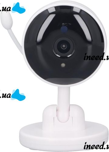Розумна відеоняня камера відеоспостереження Smart Sricam SP027 2MP з гнучким кріпленням і WI-FI IP двостороннім зв'язком, поворотна радіоняня Tuya