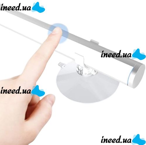 LED Lamp Mirror Lamp Backstage Beauty Lights with Suction Cups for Applying Makeup, Backlight for Mirror 6500K from batteries