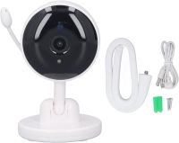 Розумна відеоняня камера відеоспостереження Smart Sricam SP027 2MP з гнучким кріпленням і WI-FI IP двостороннім зв'язком, поворотна радіоняня Tuya