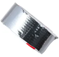 Heavy duty aluminum coated adhesive tape Butyl Self-Adhesive 1.2mm x 5cm x 10m, Aluminum Waterproof Adhesive Foil Scotch 10m Silver