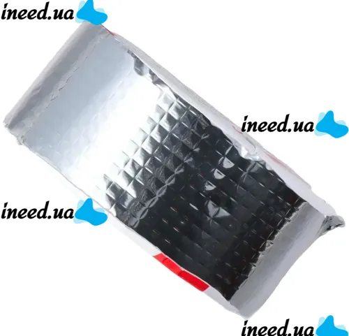 Heavy duty aluminum coated adhesive tape Butyl Self-Adhesive 1.2mm x 5cm x 10m, Aluminum Waterproof Adhesive Foil Scotch 10m Silver