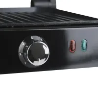 Electric Grill Opera OP-205 Pressure Cooker for Meat and Vegetables with Non-stick Coating 3200W, Multi-maker Sandwich Maker Compact Grill Silver